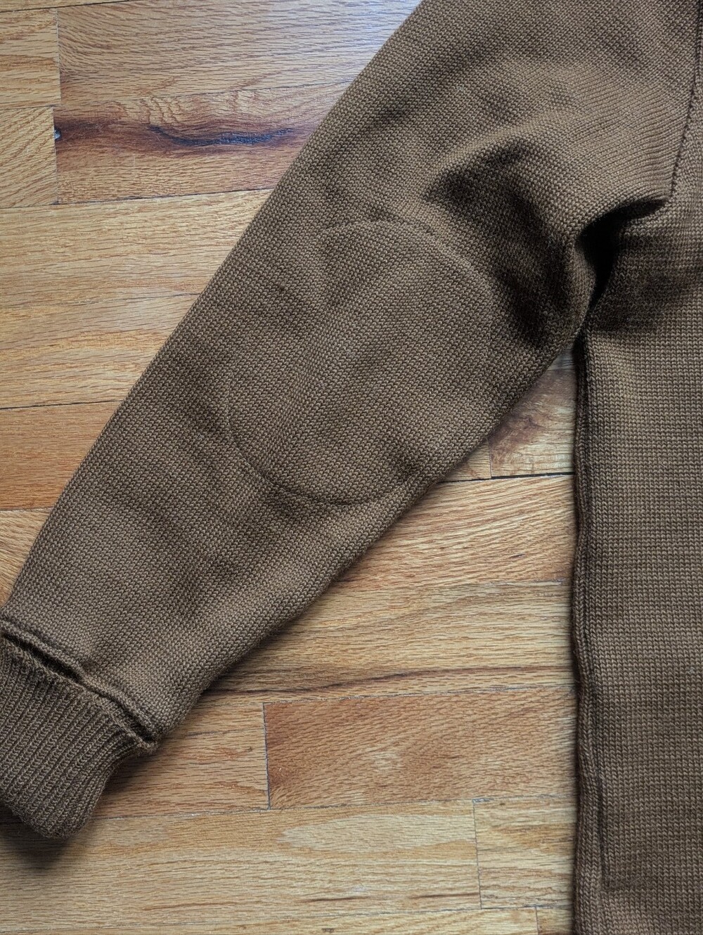 Dehen Wool Shawl Sweater Coat - Picture 4 of 6